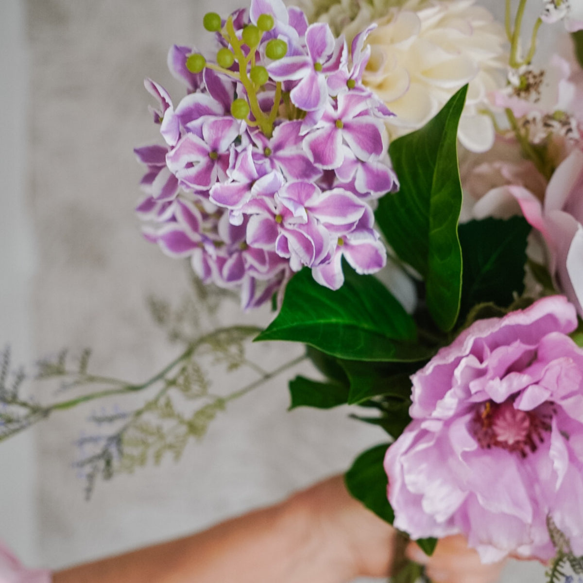 Lilac – silkkikukkakimppu, kuva 9