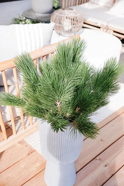 UV-protected silk mountain pine