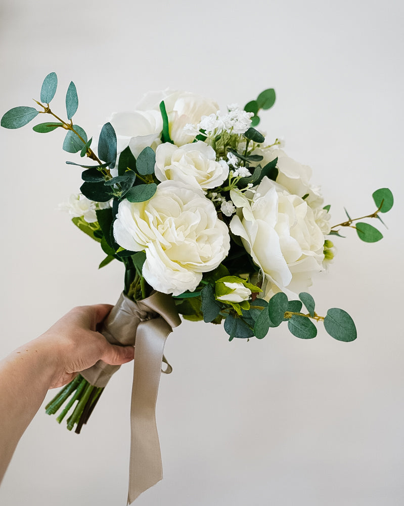Silk flower arrangement by Rivin